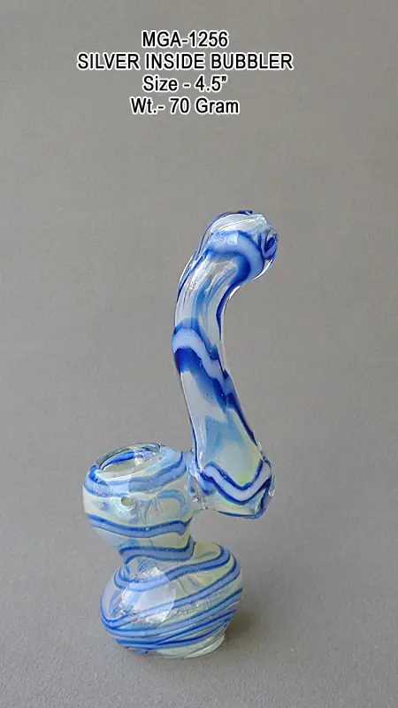 Silver Inside Bubbler